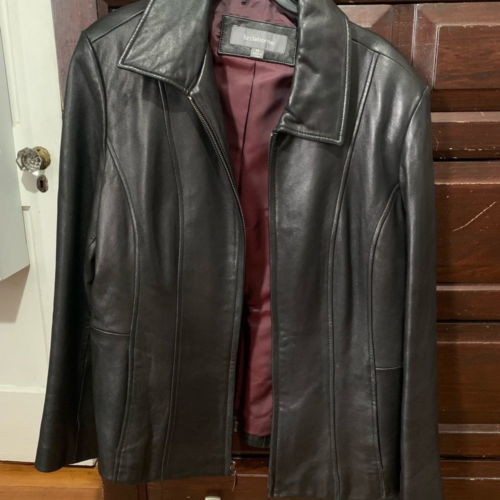 Leather jacket